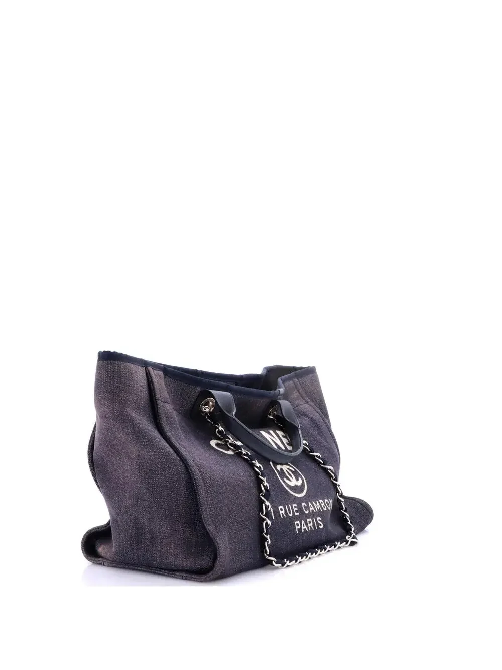 Chanel Deauville Tote Denim Medium #287625C34B